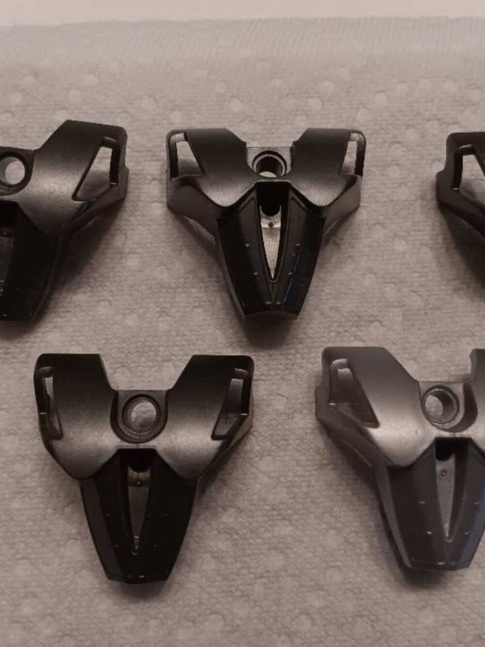 5 Pcs Lego Bionicle Large Figure Chest Cover/Armor Toa Nuva Dark & Light Gray Re